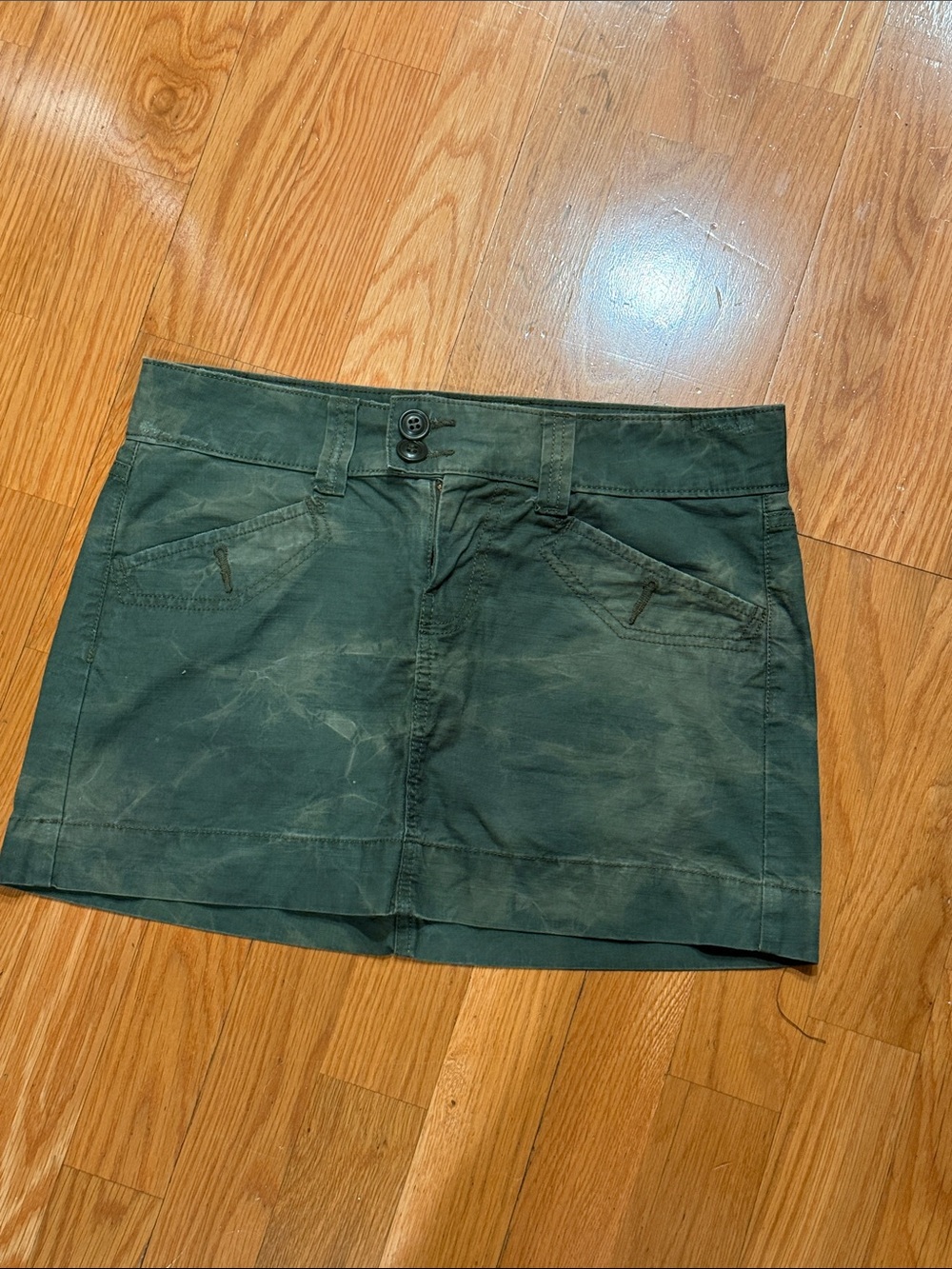 Lucky Brand Green Mini Skirt